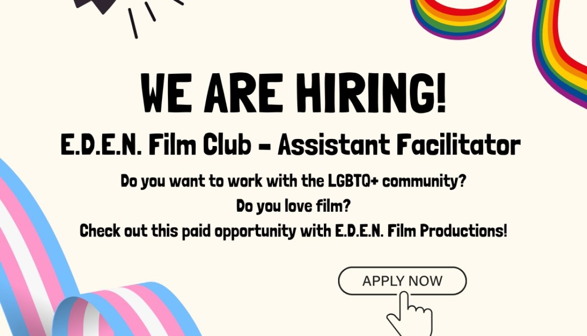 E.D.E.N. Film Club 2025 - Job advert