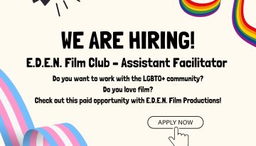 E.D.E.N. Film Club 2025 - Job advert
